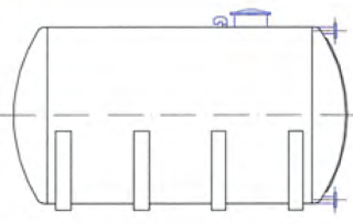 horizontal caballetes